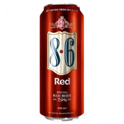 8.6 Red 50cl (lot de 48 canettes)