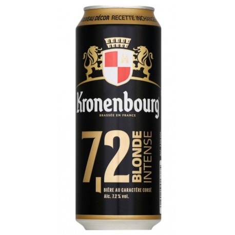Kronenbourg Blonde Intense 50cl (lot de 48 canettes)