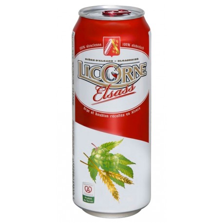 Licorne Elsass 50cl (lot de 48 canettes)