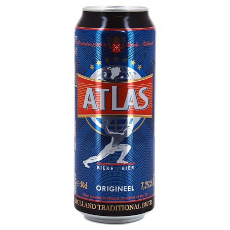 Atlas Blonde 50cl (lot de 48 canettes)