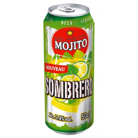 Sombrero Mojito 50cl (pack de 12 canettes)