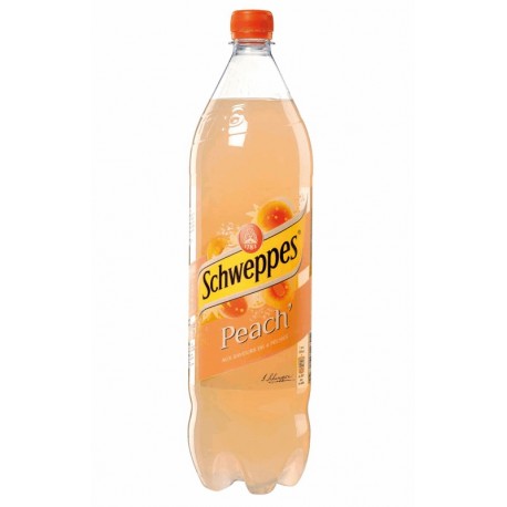 Schweppes Pêche 1,5L (pack de 6)