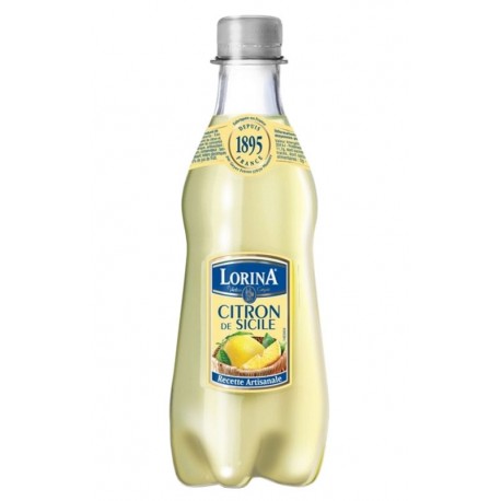 Lorina Limonade Citron de Sicile 42cl (pack de 12)