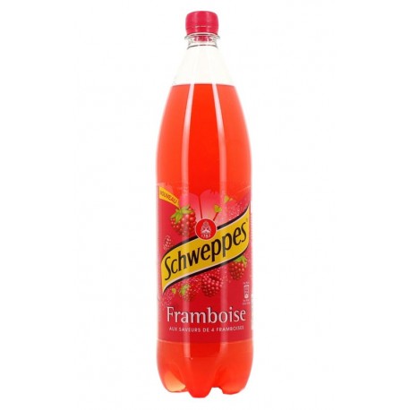Schweppes Framboise 1,5L (lot de 12)