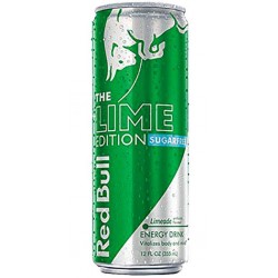 Red Bull Citron Vert Sugarfree 25cl (pack de 12)