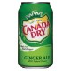 Canada Dry Ginger Ale 33cl (pack de 4 packs de 6 soit 24 canettes)