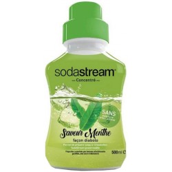 Sodastream Concentré Saveur Menthe Façon Diabolo 500ml