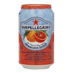 San Pellegrino Orange Sanguine Aranciata Rossa 33cl (lot de 24)