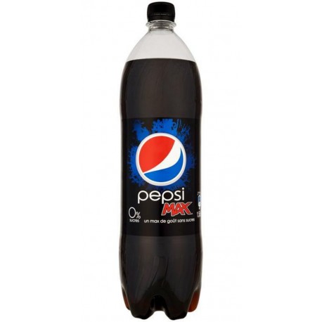 Pepsi Max 1,5L (lot de 12)