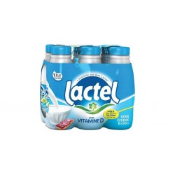 Lait Lactel Vitamine D demi-écrémé 50cl (lot de 24)