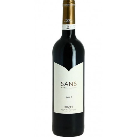 Buzet Les Vignerons BIO Sans Sulfite Rouge 2017 75cl