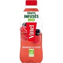 Vittel Eau aromatisée bio framboise cassis 75 cl