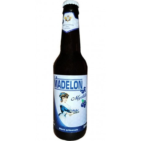 Madelon Bière myrtille 4% 33 cl 4%vol.