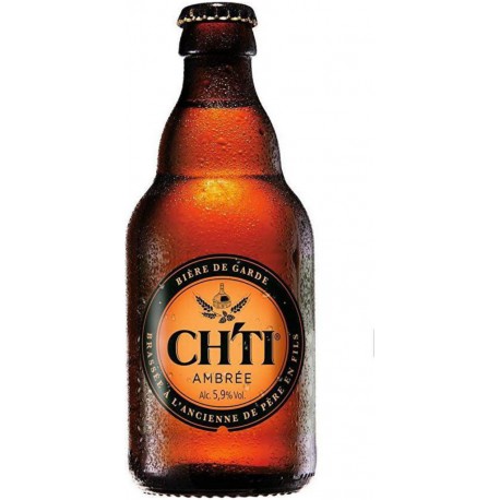 Ch'ti Bière ambrée 5.9% 33 cl 5.9%vol.