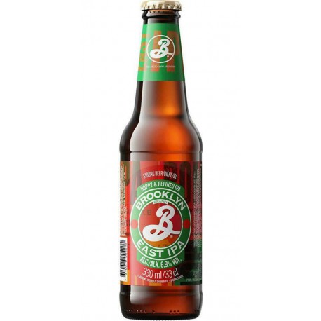 Brooklyn East Bière IPA 6.9% 33 cl 6.9%vol.