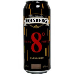 Volsberg Bière forte 8% 50 cl 8%vol.