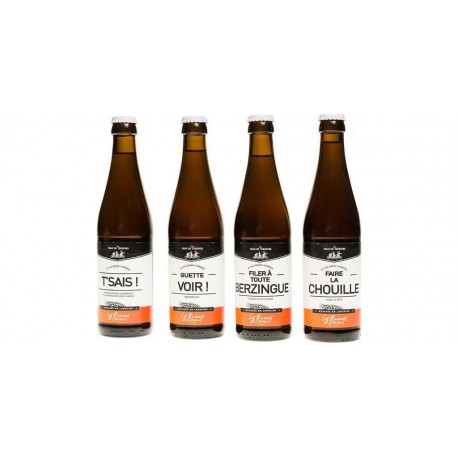 La Binouse Bière ambrée 6% 33 cl 6%vol.