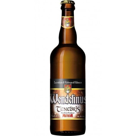 Wendelinus Météor Bière brune ténébris 6% 75 cl 6%vol.