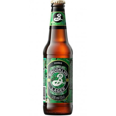 Brooklyn Lager Bière 5.2% 33 cl 5.2%vol.