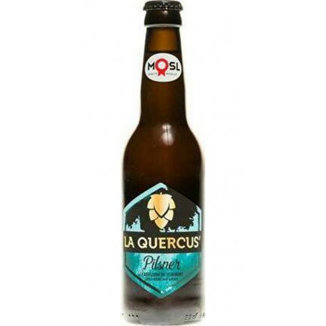 Quercus Bière pils 5% 33 cl 5%vol.