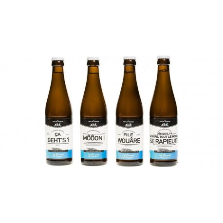 La Binouse Bière blanche 4.5% 33 cl 4.5%vol.