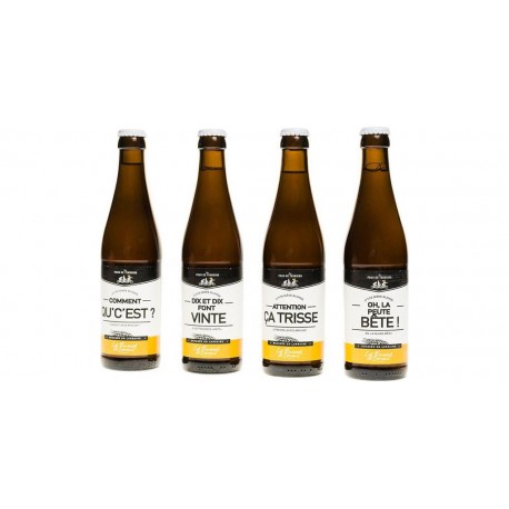 La Binouse Bière blonde 5% 33 cl 5%vol.