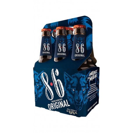 Bière original 8.6% 6 x 33 cl 8.6%vol.