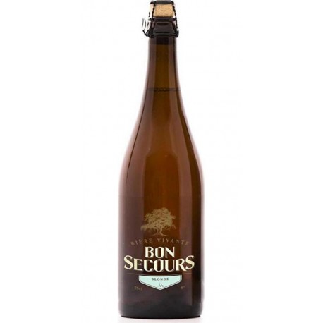 Bon Secours Bière blonde 8% 75 cl 8%vol.