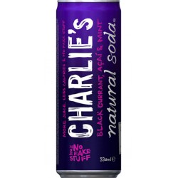 Charlie’s Cassis Açai Menthe 33cl (packs de 12)