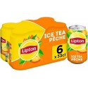 Lipton Ice tea saveur pêche 6 x 33 cl