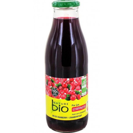 Nature Bio Jus bio cranberry 75 cl