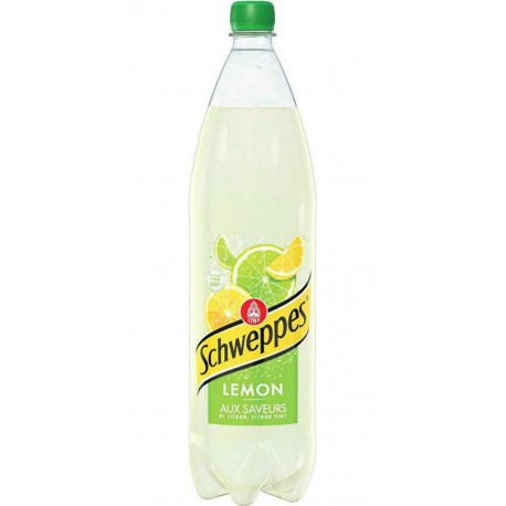 Schweppes Boisson gazeuse au citron 1,5L