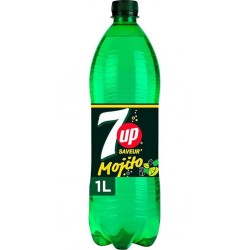 7 Up Boisson gazeuse saveur mojito 1L