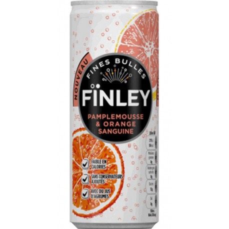 Finley Pamplemousse Orange Sanguine 25cl (pack de 6)