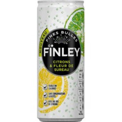 Finley Citrons Fleur de Sureau 25cl (pack de 24)