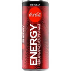 Coca-Cola Energy No Sugar 25cl (pack de 24)