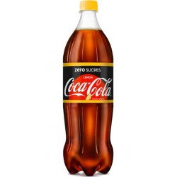 Coca-Cola Lemon Zero Sucres 1,25L (lot de 6 bouteilles)