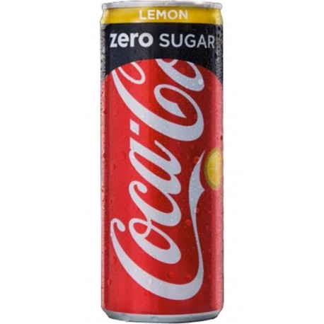 Coca-Cola Zero Sugar Lemon 25cl (lot de 72)