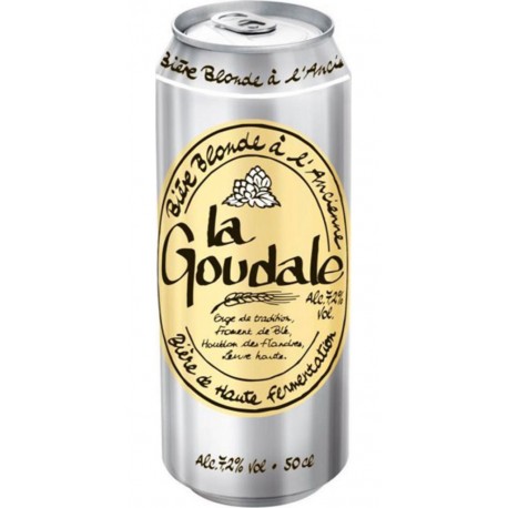 La Goudale Blonde à l’Ancienne 50cl (lot de 12 canettes)
