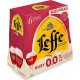 Leffe Bière ruby 0% 25cl (pack de 6)