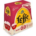 Leffe Bière ruby 0% 25cl (pack de 6)