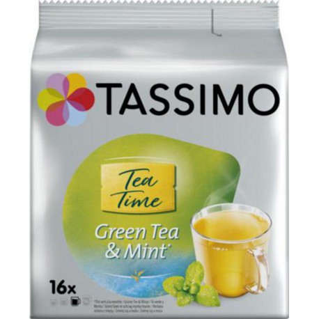 Tassimo Twinings Thé Vert Menthe x16