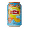 Lipton Ice Tea Saveur Pêche Zéro Sucres 33cl x6 (lot de 4 soit 24 canettes)