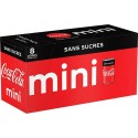 Coca-Cola Soda à base de cola sans sucres 15cl (pack de 8)