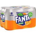 Fanta Zéro Orange 33cl (pack de 6)