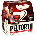 Pelforth Bière brune 6.5% 25cl (pack de 6)