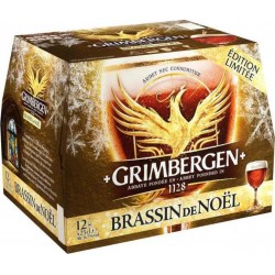 GRIMBERGEN BIERE BRASSIN NOEL 12 x 25cl (pack de 12)