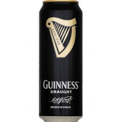Guinness Draught Brune 50cl (pack de 12 canettes)