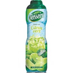 Teisseire Sirop Citron Vert 60cl (lot de 4)
