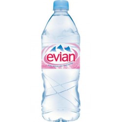 Evian 1L (lot de 4 packs de 6 soit 24 bouteilles)